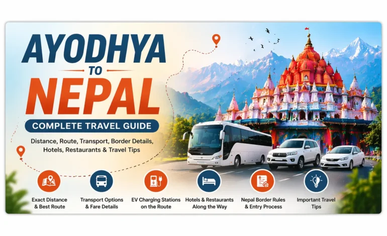 Ayodhya to Nepal Distance: Route, Border, Transport & Stops