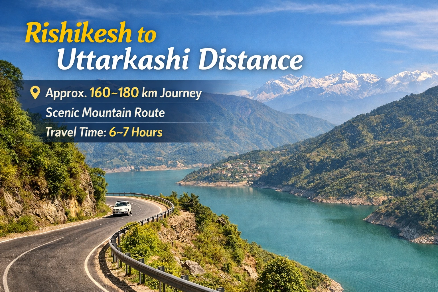 Rishikesh to Uttarkashi Distance