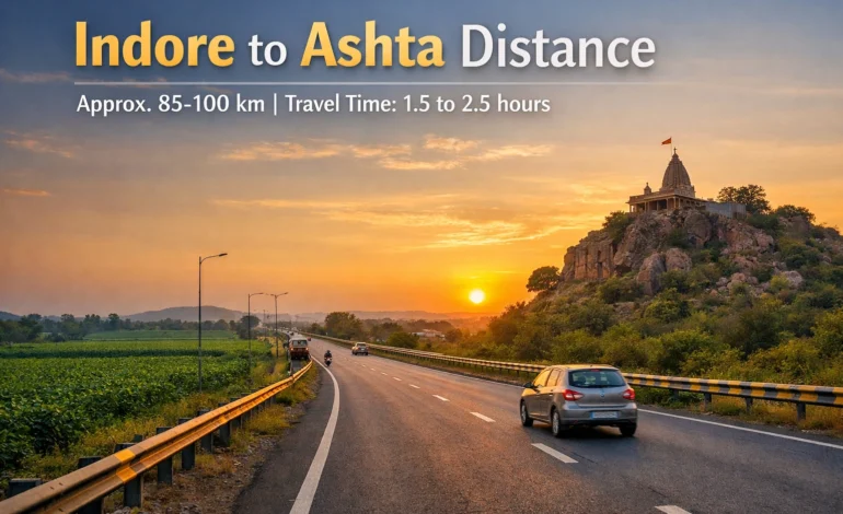 Indore to Ashta Distance