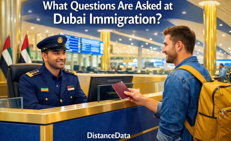 What Questions Are Asked at Dubai Immigration? A Complete Process for First-Time Travelers