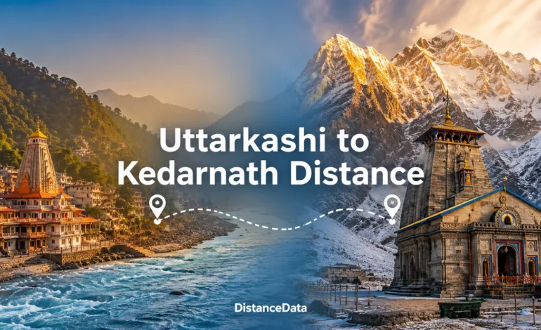 Uttarkashi to Kedarnath Distance, Route & Travel Time | DistanceData
