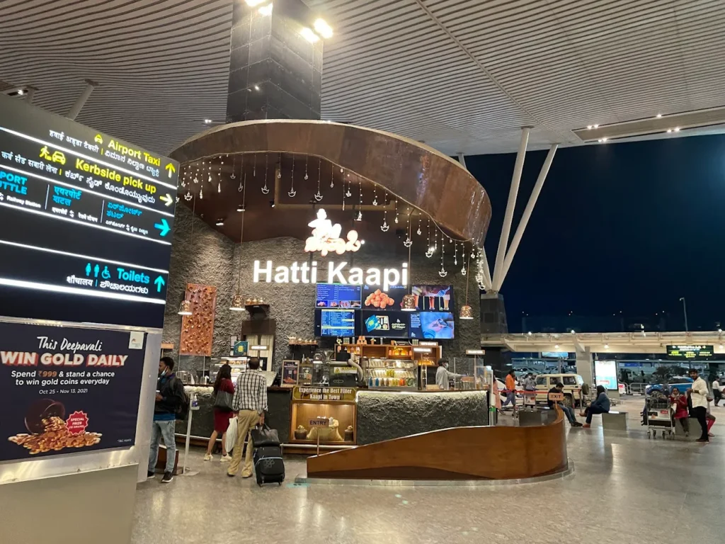 Bangalore airport food court